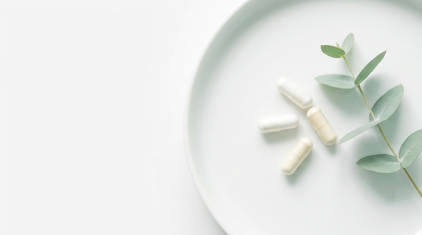 Premium clean vitamins and supplements on white - Body React UK apothecary