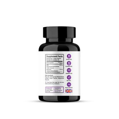 NMN + Resveratrol Fusion – Cellular Energy & Healthy Aging Support (60 Capsules)