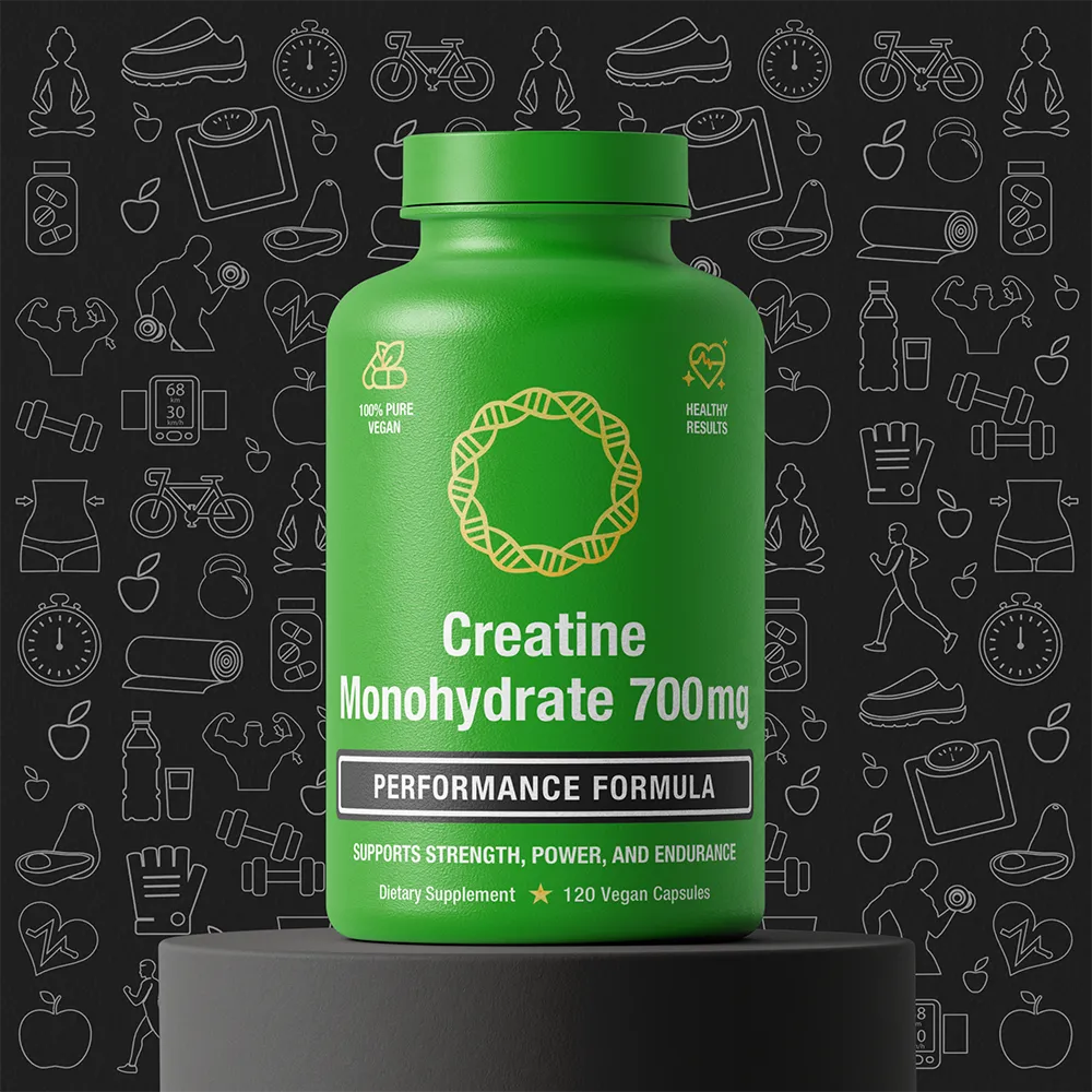 BodyReact® Creatine Monohydrate Supplement | Endurance Builder and Muscle Enhancer