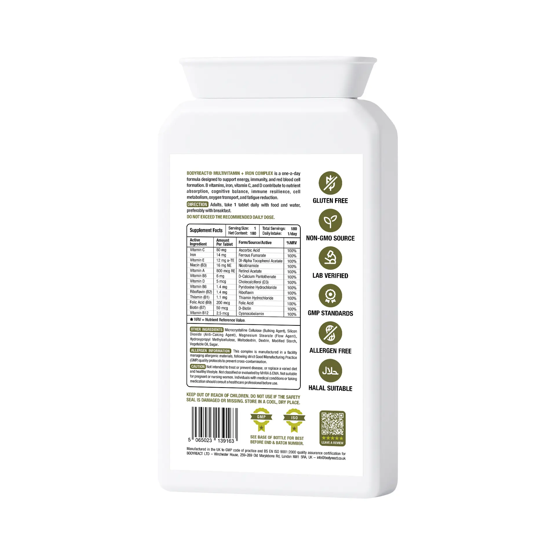 Multivitamin + Iron Complex