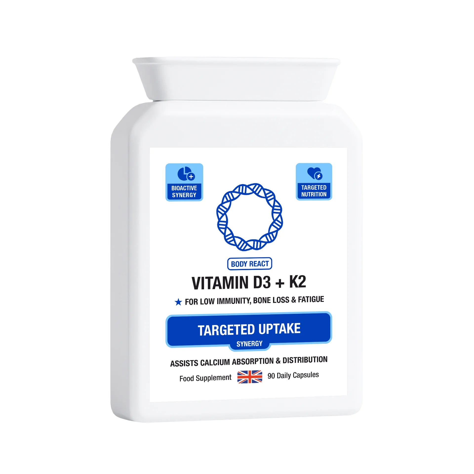 Vitamin D3 + K2 Synergy
